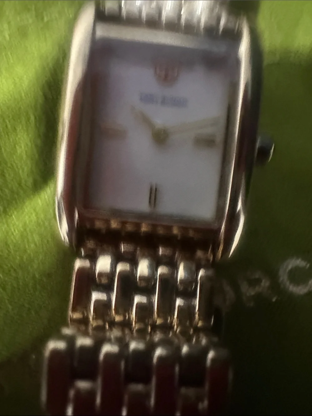 Gold-Tone Women's Bracelet Watch with White Dial